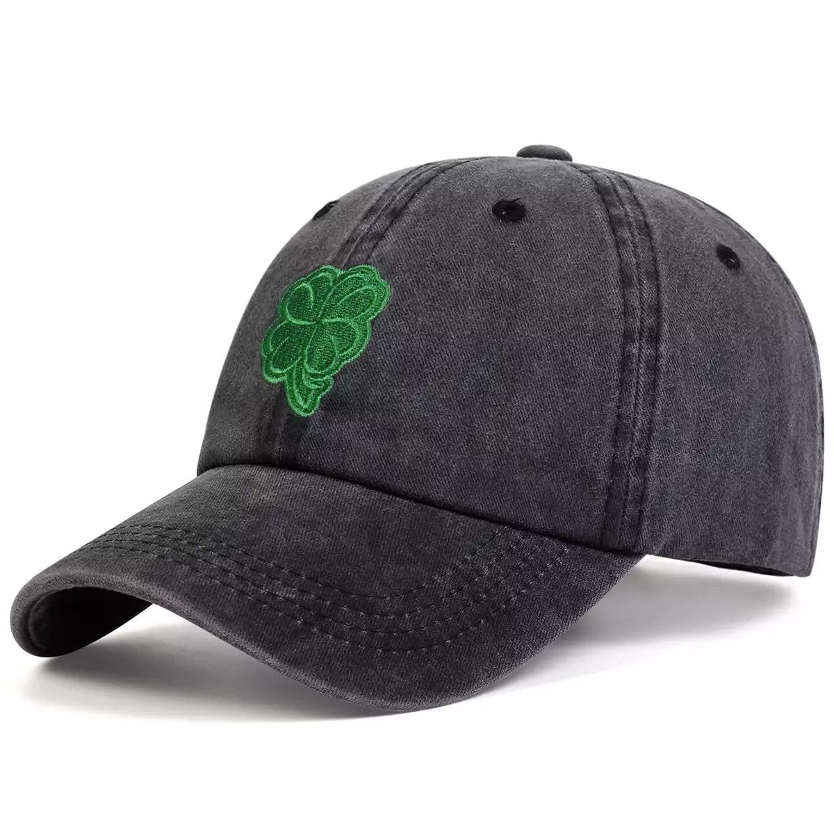 4 Leaves Lucky Clover Baseball Cap