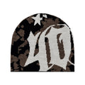 404 Y2K Brown Skully Beanie