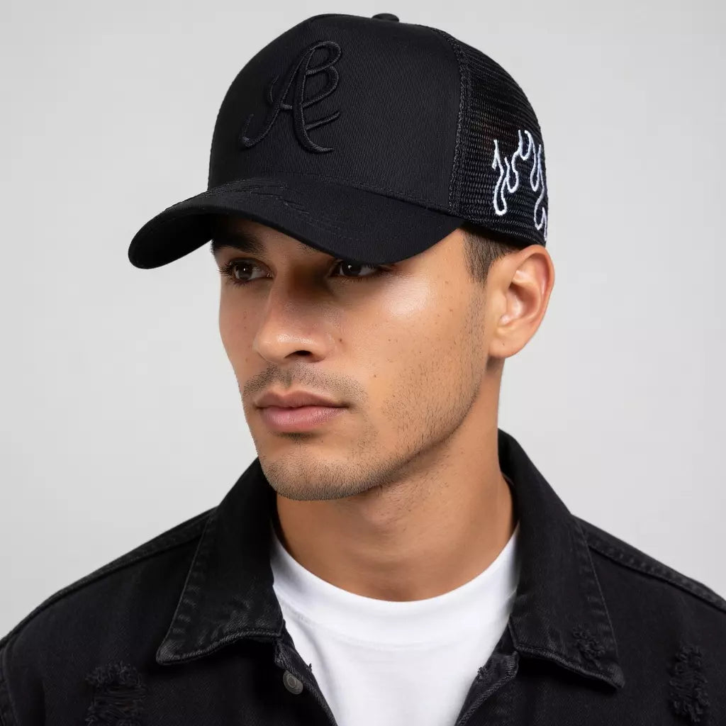 Aberdeen Flames Sun Trucker Cap
