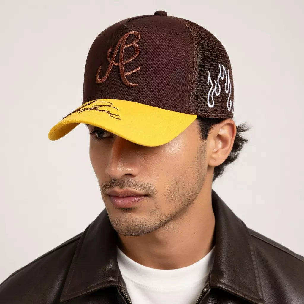 Aberdeen Flames Sun Trucker Cap