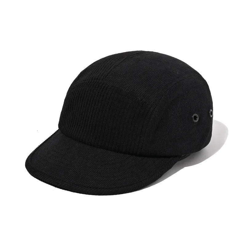 Aberdeen Patchwork Corduroy 5-Panels Cap