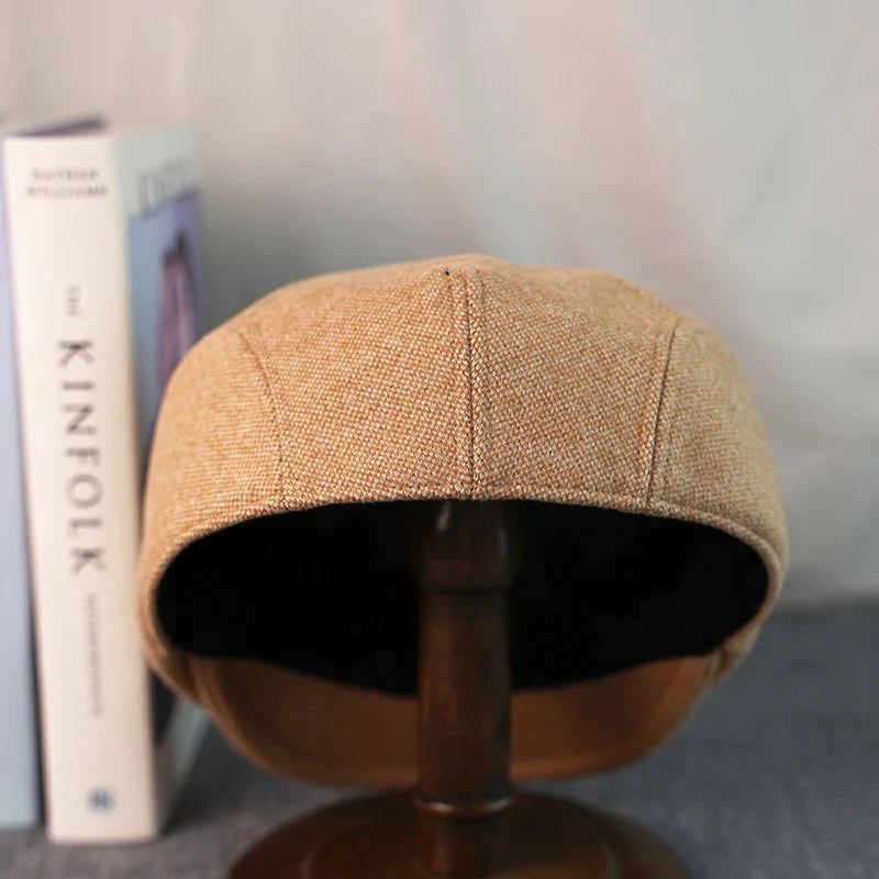 Aberdeen Vintage Wool Flat Cap