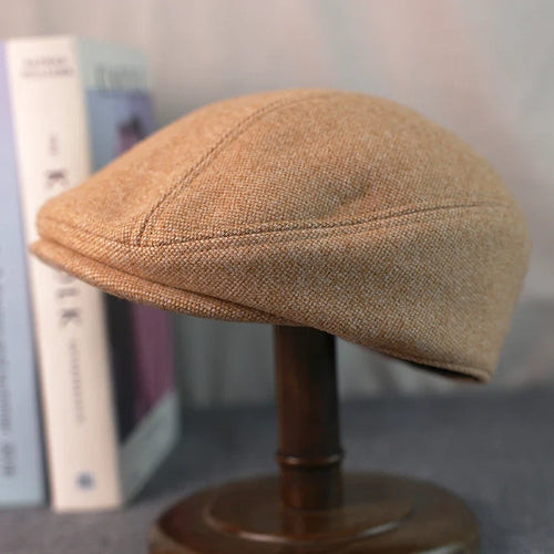 Aberdeen Vintage Wool Flat Cap