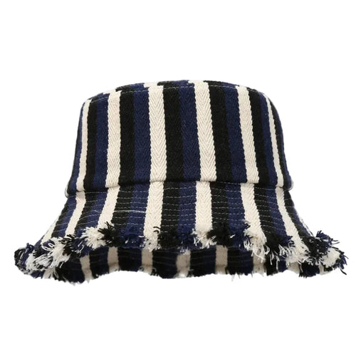 Acapulco Summer Striped Cotton Bucket Hat