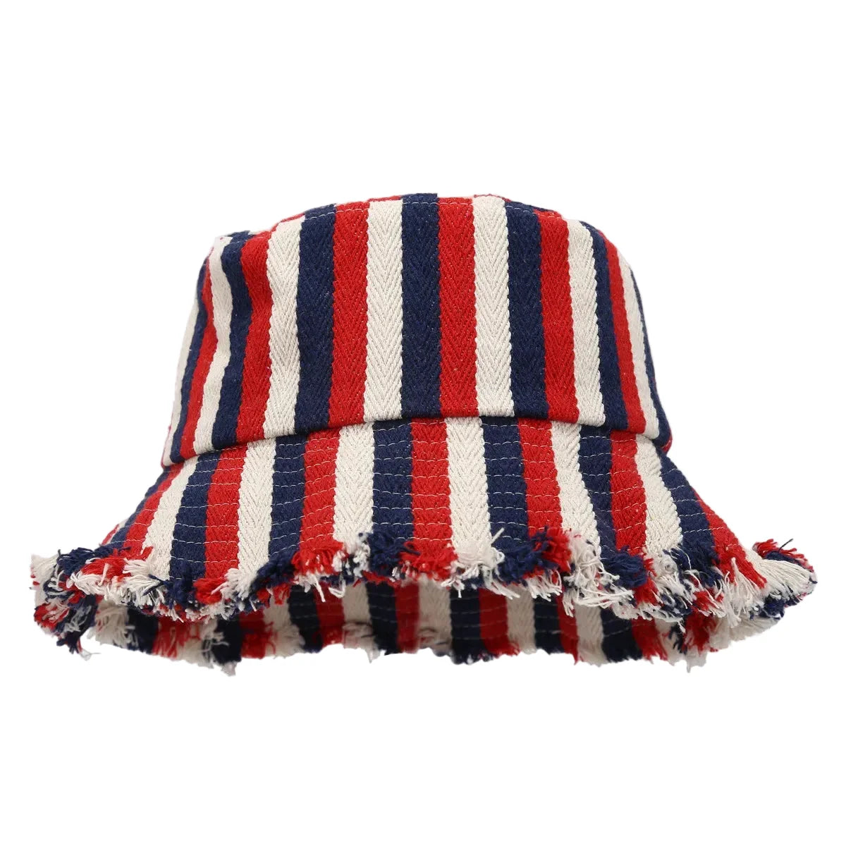 Acapulco Summer Striped Cotton Bucket Hat