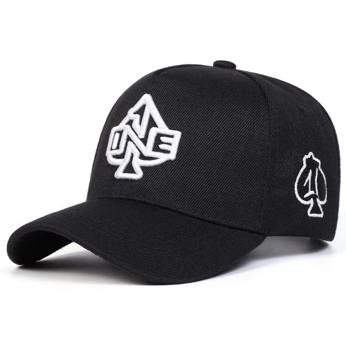 Ace of Spades Poker Baseball Cap