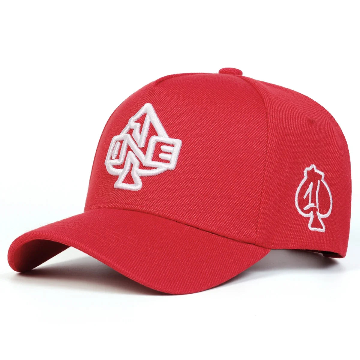 Ace of Spades Poker Baseball Cap