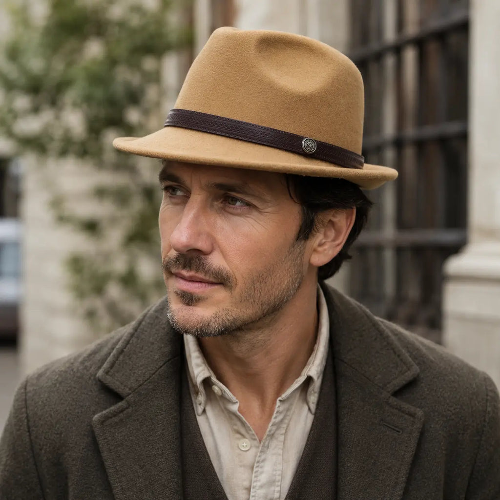 Adams Classic Wool Trilby Hat