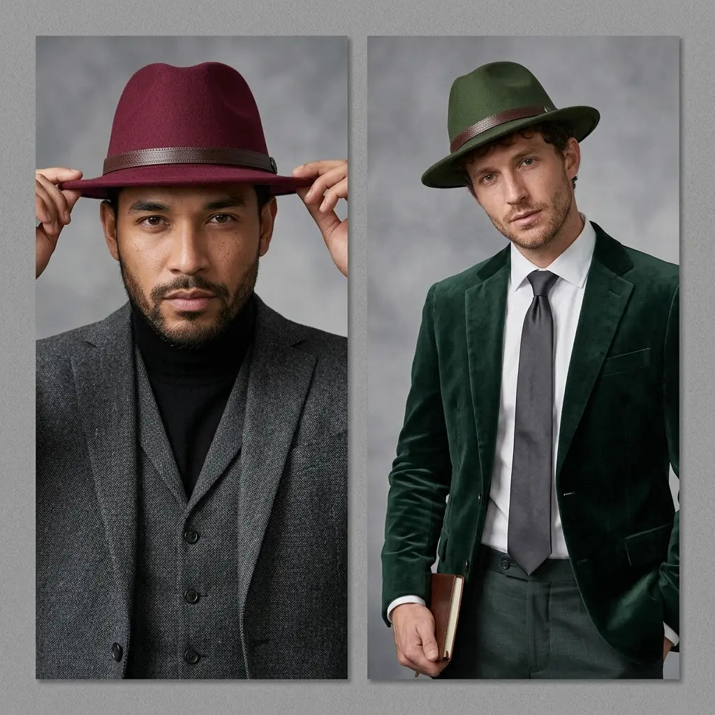Adams Classic Wool Trilby Hat