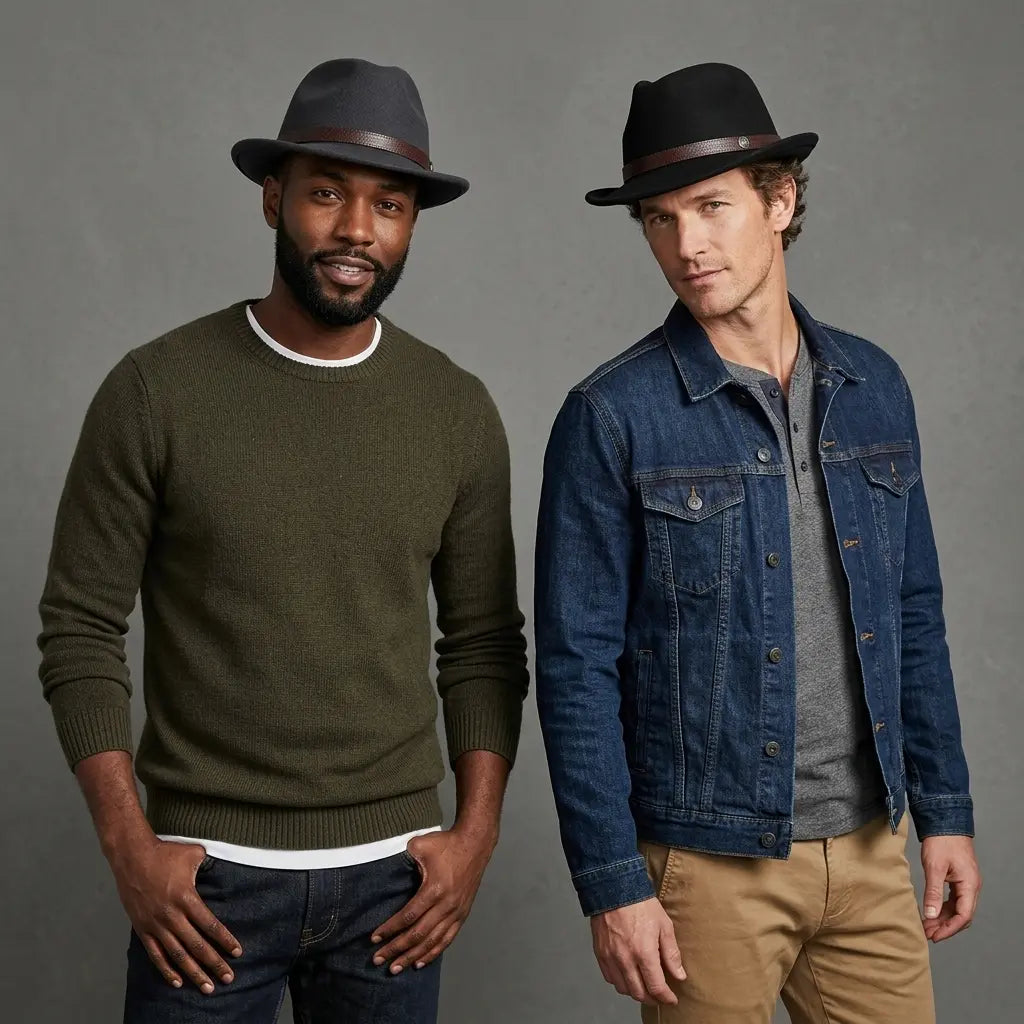 Adams Classic Wool Trilby Hat