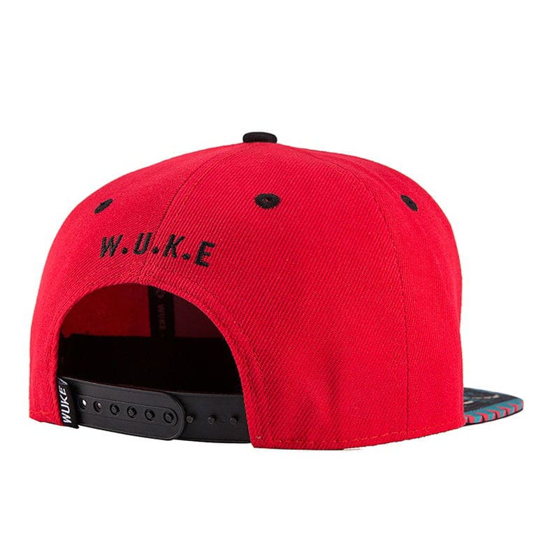 African Power Red Snapback Cap