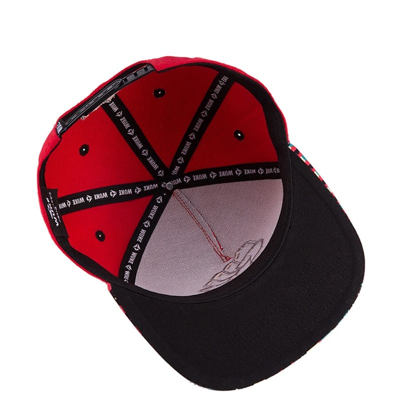 African Power Red Snapback Cap