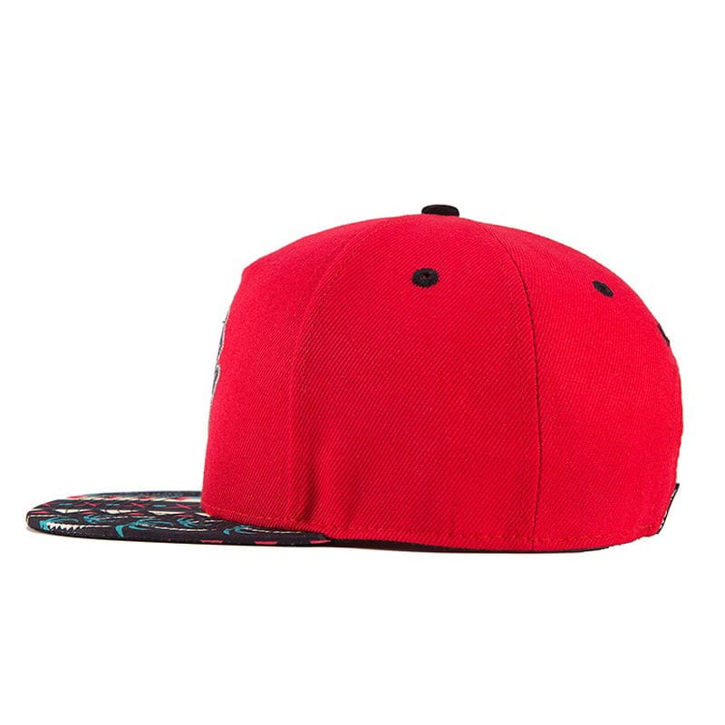 African Power Red Snapback Cap