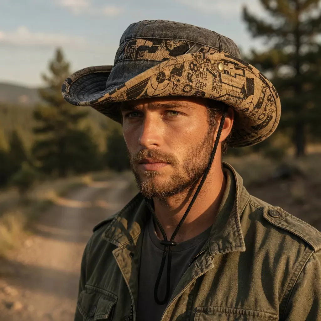 Alabama Explorer Fisherman Washed Cotton Bucket Hat