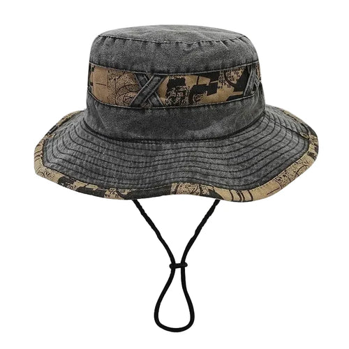 Alabama Explorer Fisherman Washed Cotton Bucket Hat