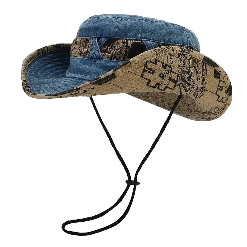 Alabama Explorer Fisherman Washed Cotton Bucket Hat