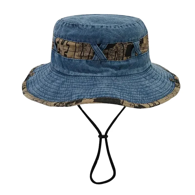 Alabama Explorer Fisherman Washed Cotton Bucket Hat
