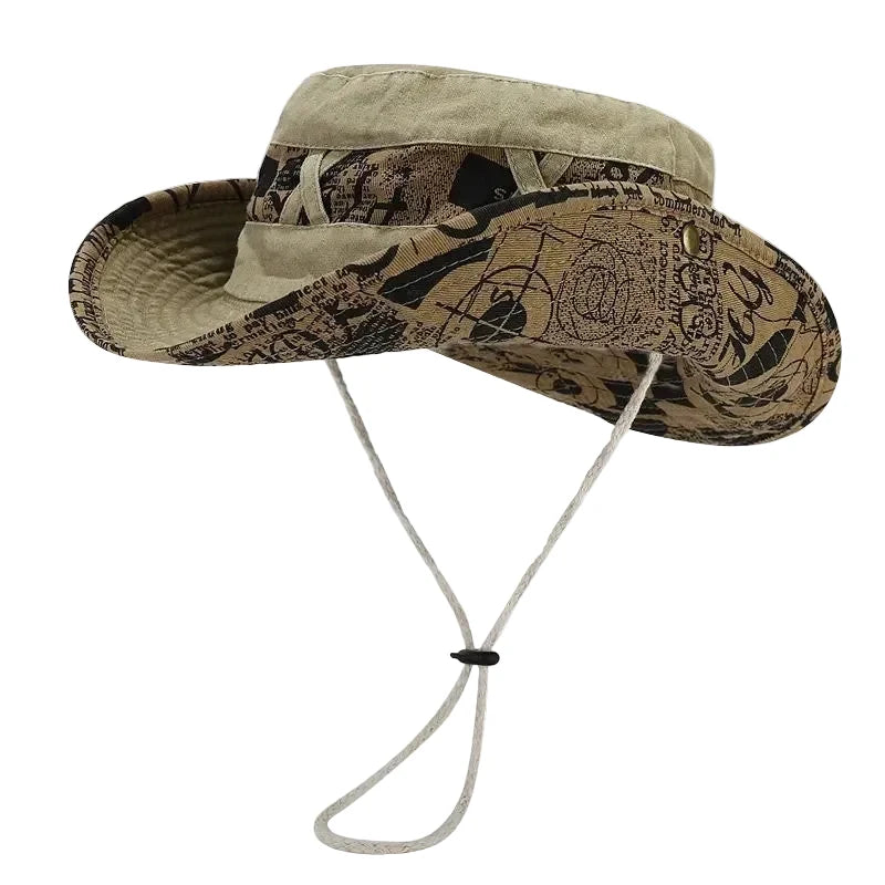 Alabama Explorer Fisherman Washed Cotton Bucket Hat
