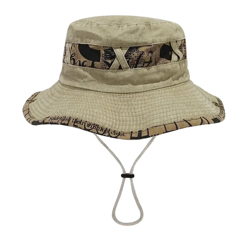 Alabama Explorer Fisherman Washed Cotton Bucket Hat