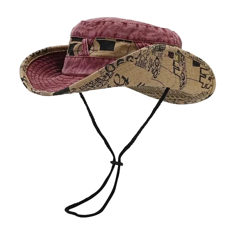 Alabama Explorer Fisherman Washed Cotton Bucket Hat