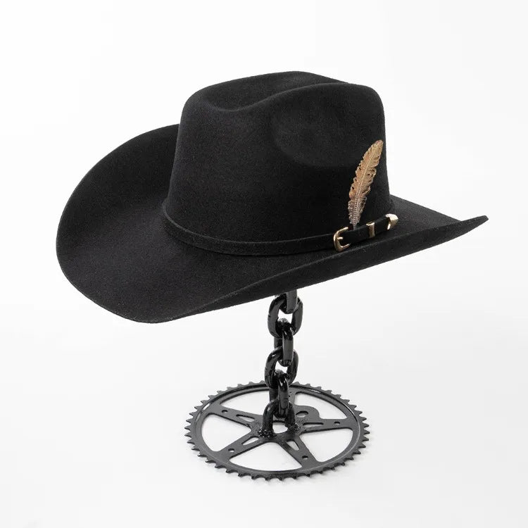 Albuquerque Wool Feather Western Cowboy Hat