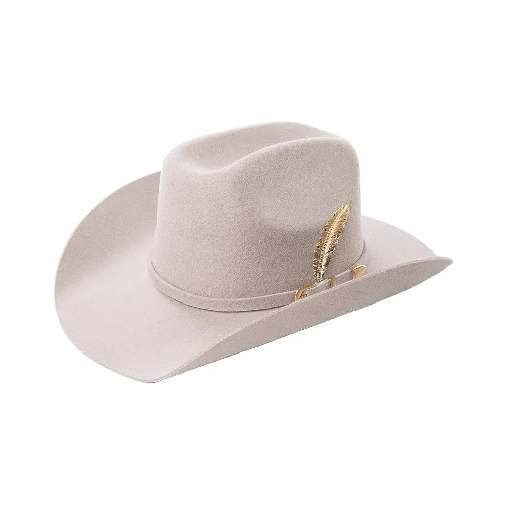 Albuquerque Wool Feather Western Cowboy Hat