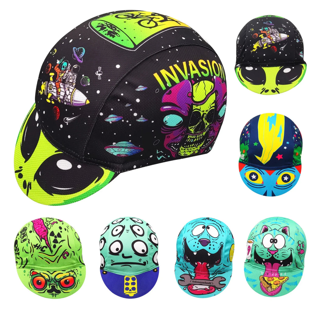 Alien Invasion Cycling Cap