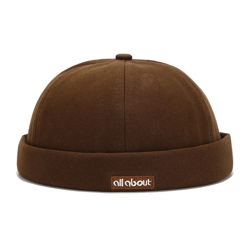 All About Cotton Brimless Docker Cap