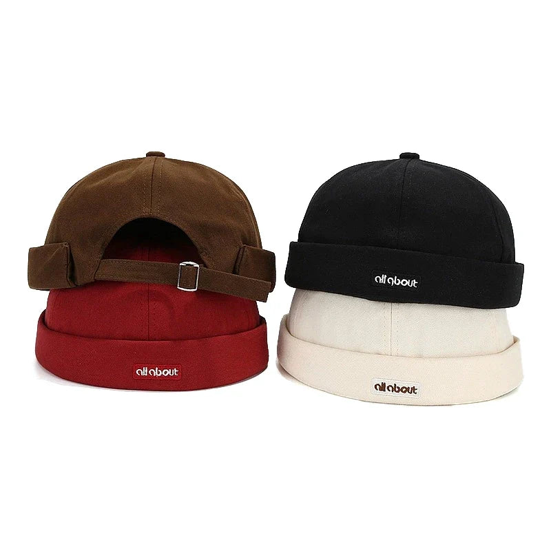 All About Cotton Brimless Docker Cap