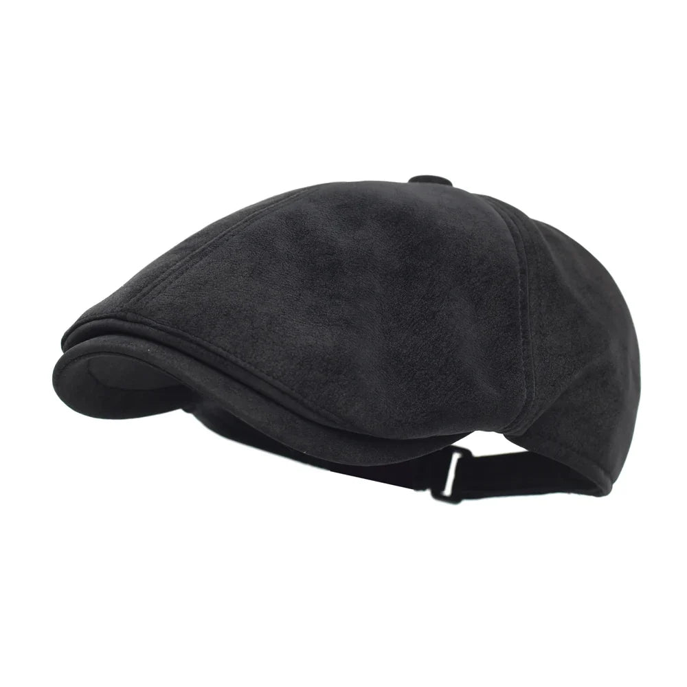 Allerton Vintage Suede Flat Cap