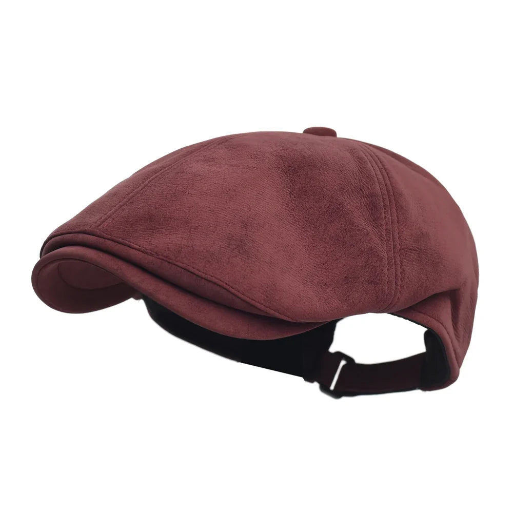 Allerton Vintage Suede Flat Cap