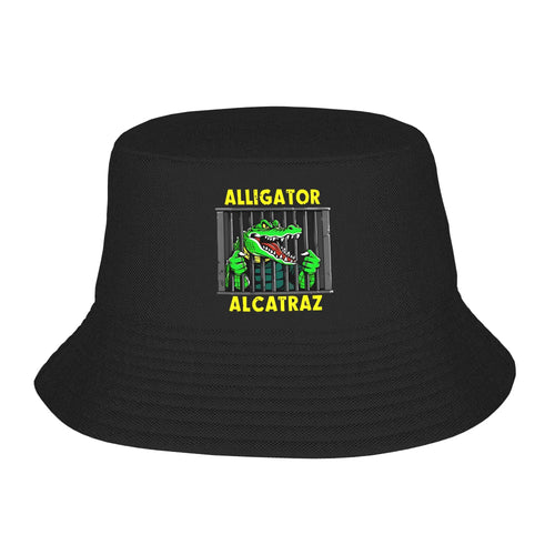 Alligator Alcatraz Black Bucket Hat