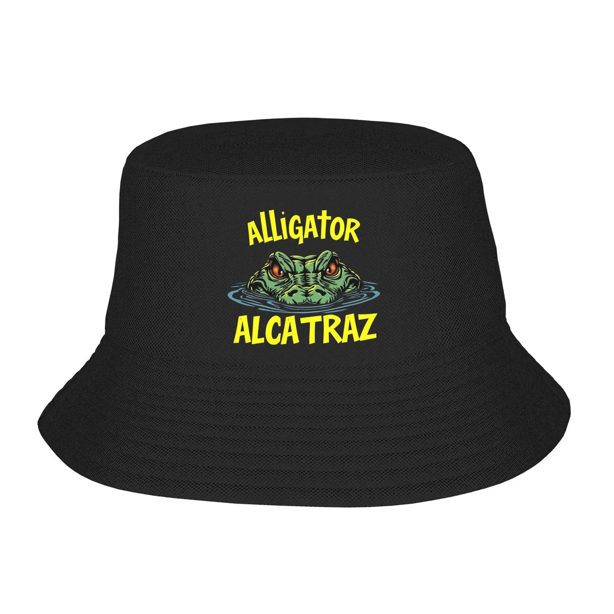 Alligator Alcatraz Black Bucket Hat