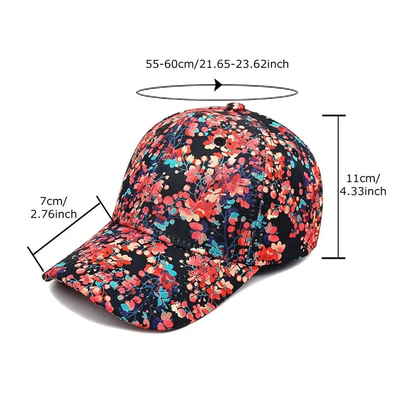 Almond Blossom Japanese Baseball Cap