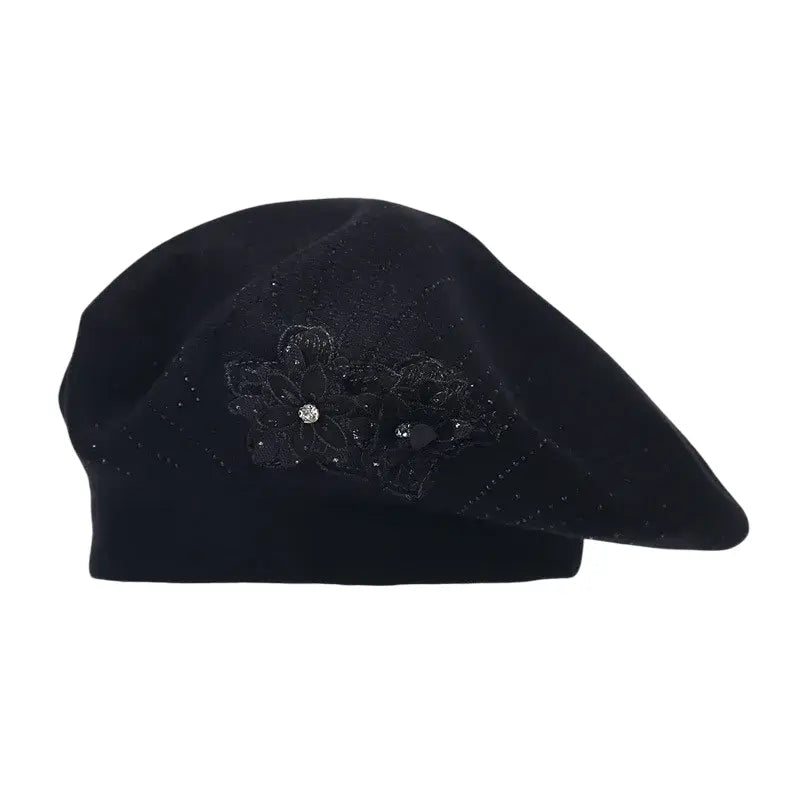 Alsace Cotton Floral Beret