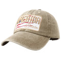 America Denim Washed Cotton Baseball Cap