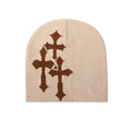 American Crucifix Jacquard Knitted Beanie