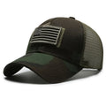 American Flag Camouflage Trucker Cap