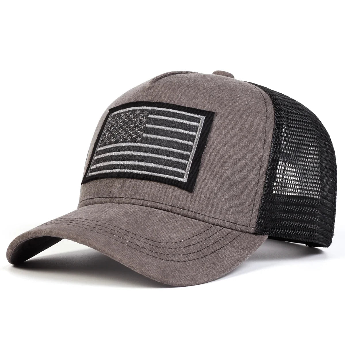 American Flag Summer Trucker Cap