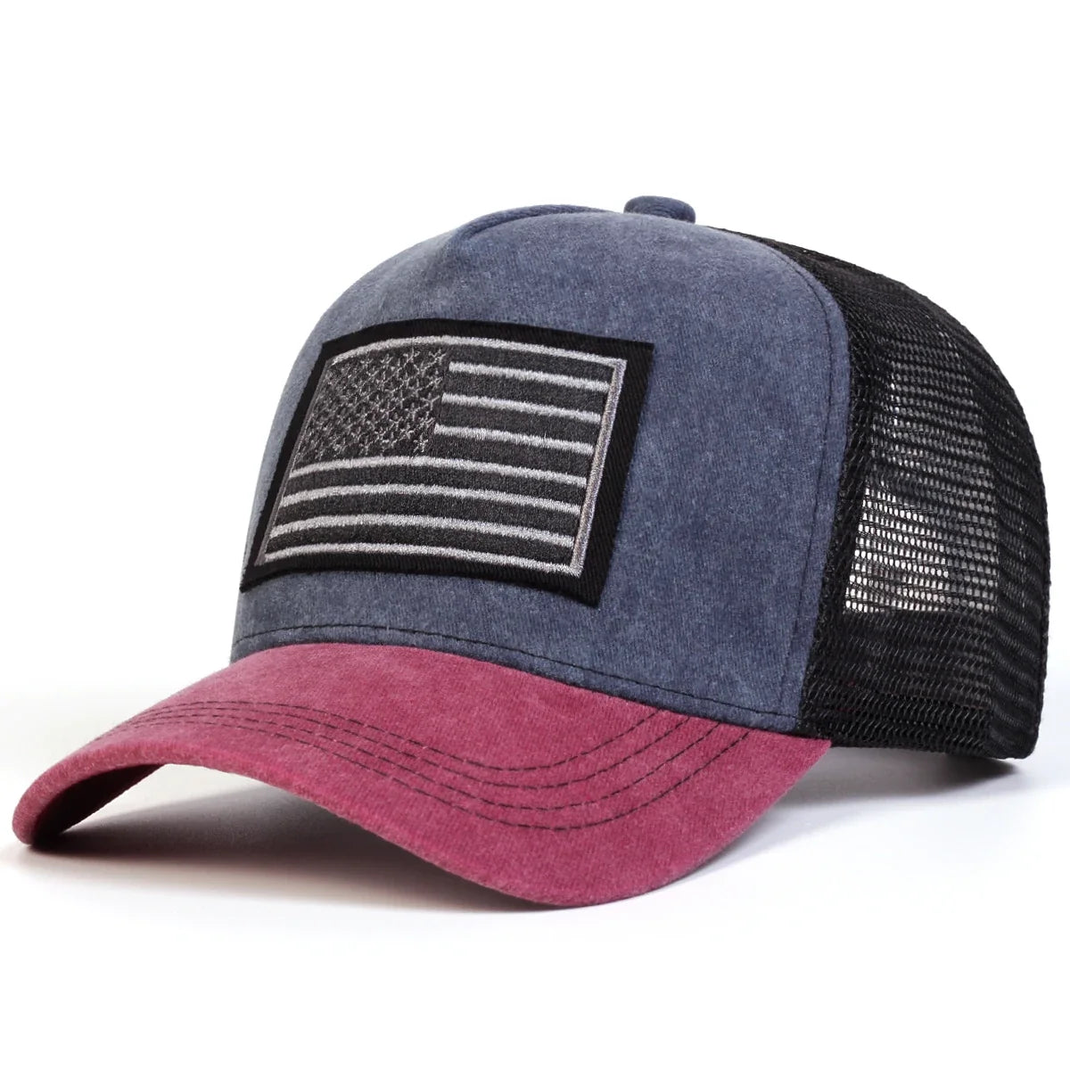 American Flag Summer Trucker Cap