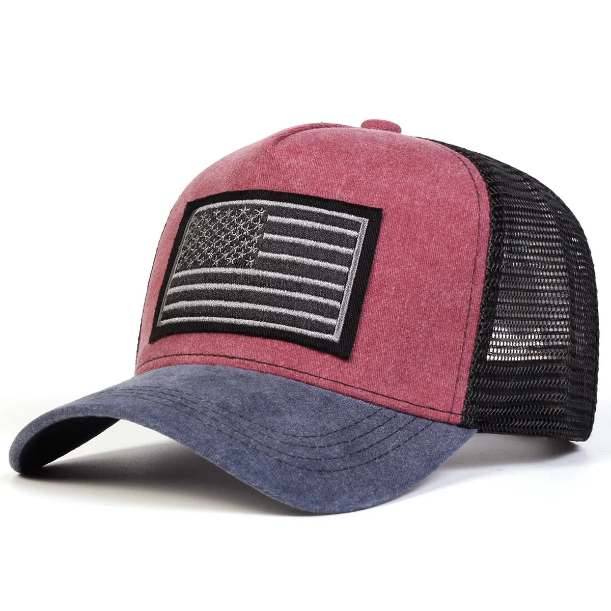 American Flag Summer Trucker Cap
