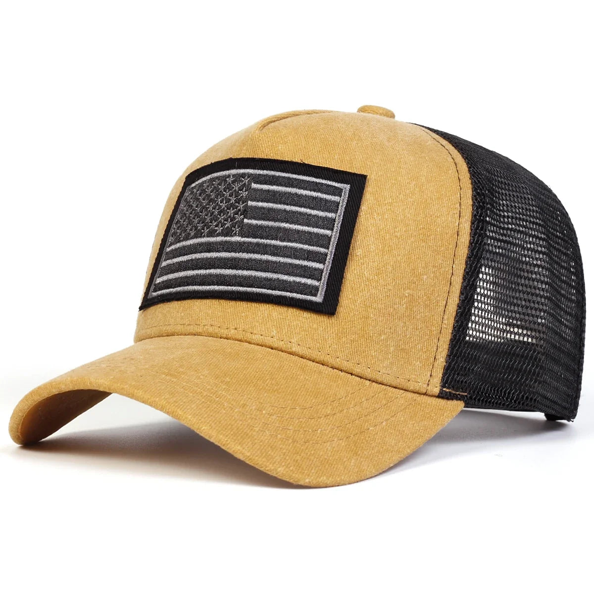 American Flag Summer Trucker Cap