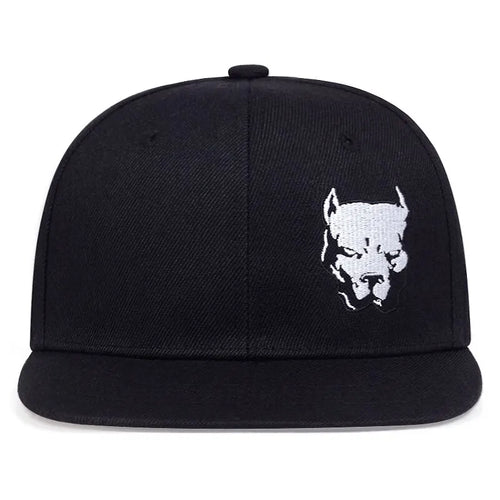 American Rottweiler Black Snapback Cap
