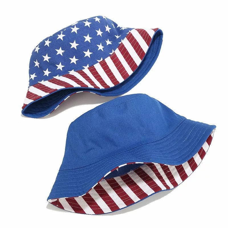 American Flag Bucket Hat