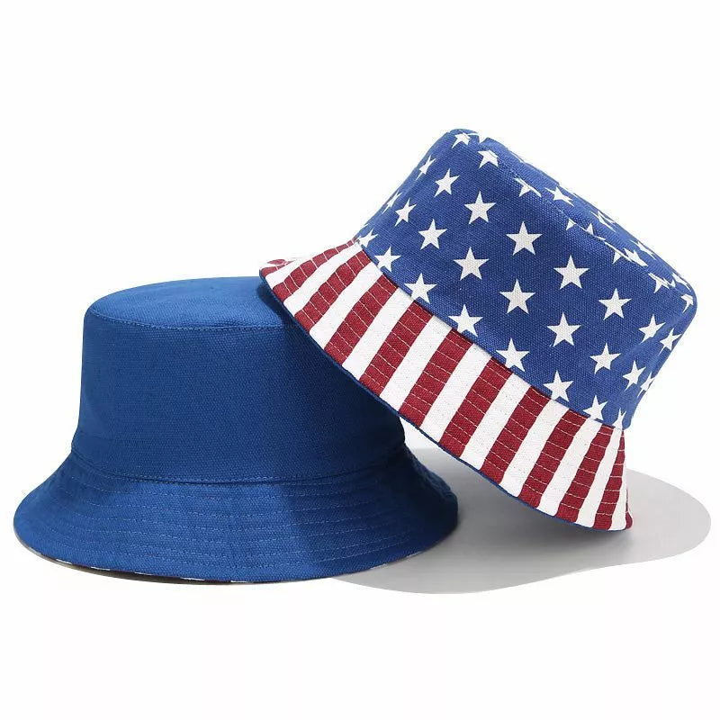 American Flag Bucket Hat