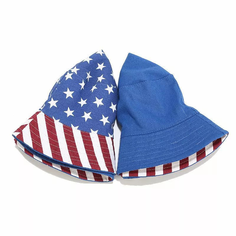American Flag Bucket Hat
