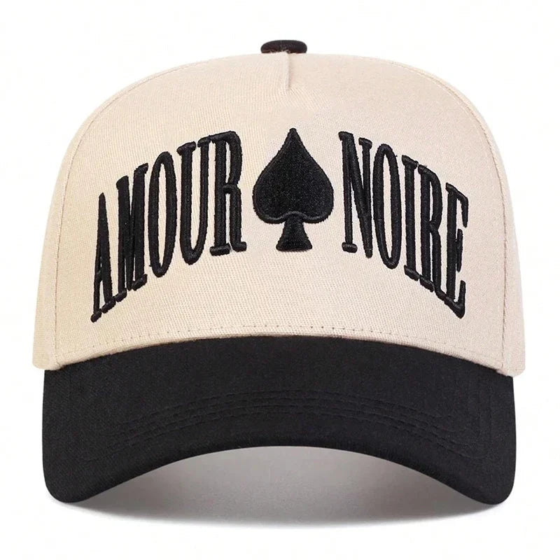 Amour Noire Spades Baseball Cap