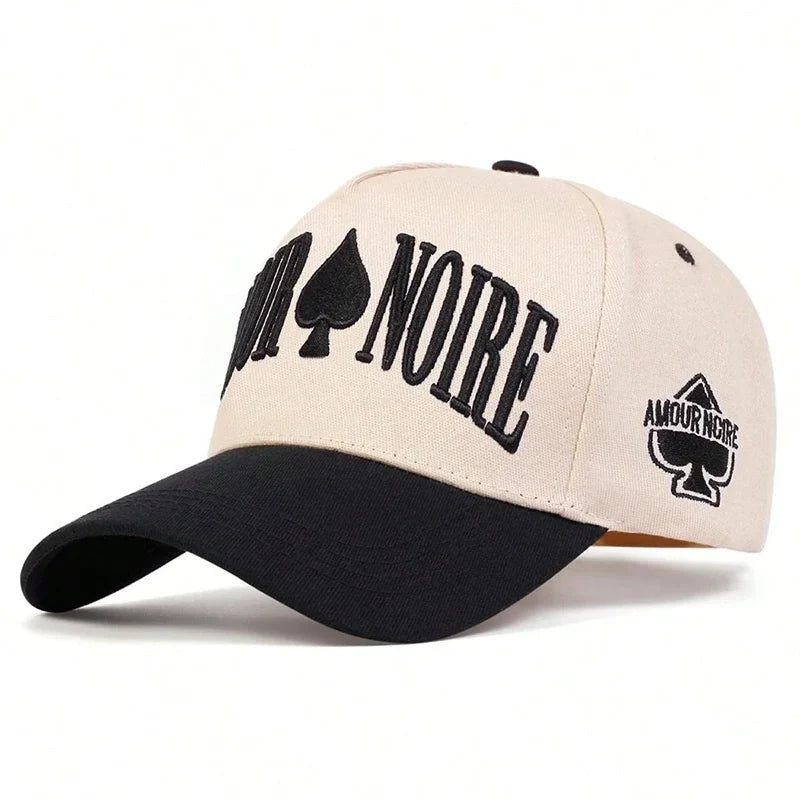 Amour Noire Spades Baseball Cap