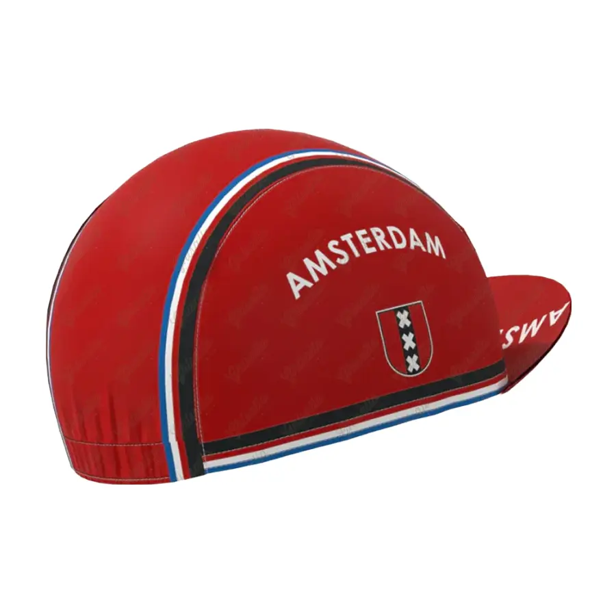 Amsterdam Retro Cycling Cap