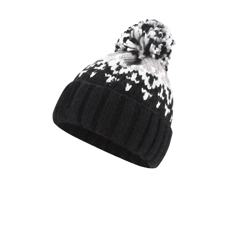 Anderson Christmas Winter Pom Pom Knitted Beanie